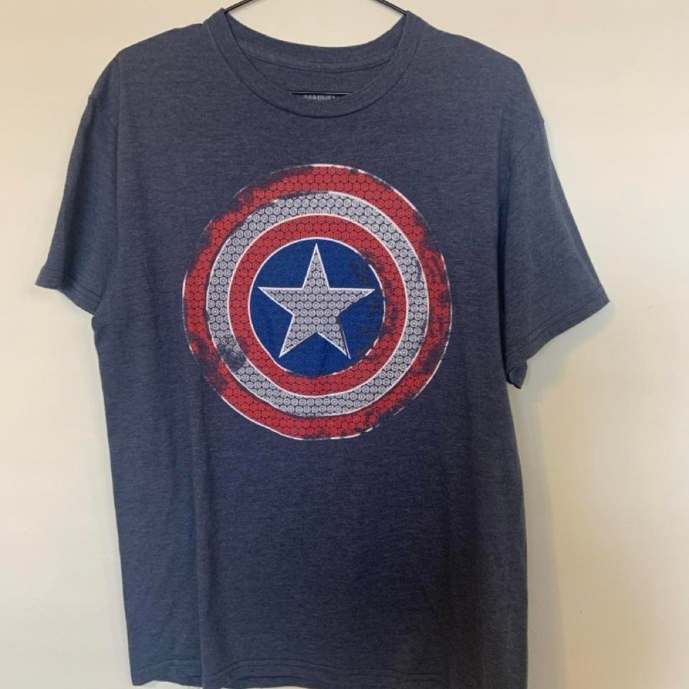 Marvel Captain America Cotton & Poly T-shirt size M